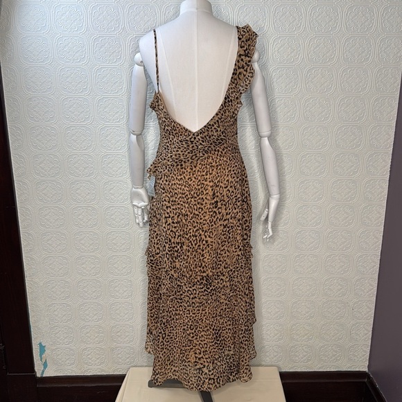CHARLES HENRY | Tiered Leopard Print Ruffle Dress, Size M, NWT - Picture 11 of 16